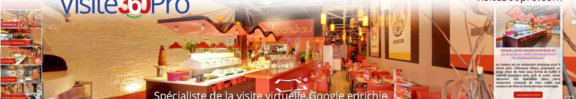 Visite 360 Pro | Lille France | 360 3D VR tours