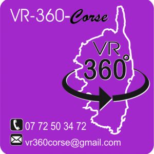Avatar logo | VR-360-Corse | Ajaccio France | 360 3D VR tours