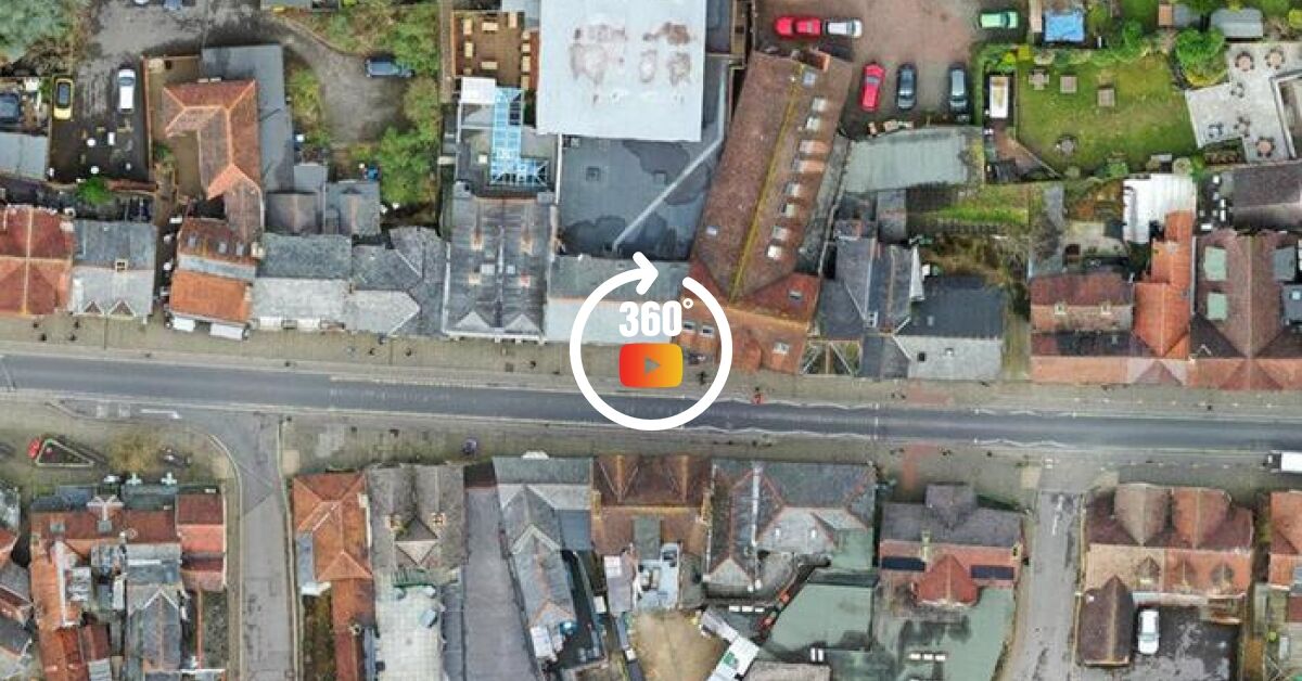 Lyndhurst Aerial Map visite virtuelle Klapty