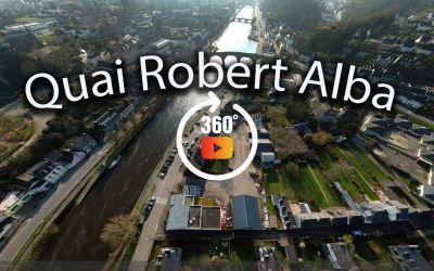 chateaulin vue du quai robert alba à 360°