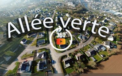 Vue d'est de châteaulin à 360°