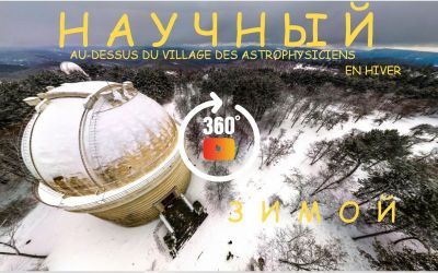 Astrophysicist village Scientific in winter