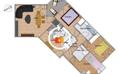 Appartement Antony 83 m² Balcon 3 chambres 2 parking