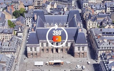 Survol de Rennes