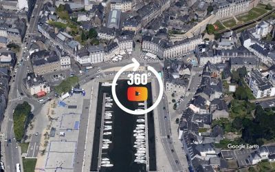 Survol de Vannes et Golfe du Morbihan