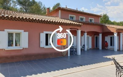 Maison de 210M2 sur une propriété de 8000m2 . Méounes au calme absolu