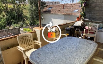 Exclusivité! Toulon Ouest F3 avec terrasse plein sud