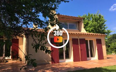 PUYRICARD VILLA 4 CHAMBRES +MEZZANINE SUR 1250M2 DE TERRAIN