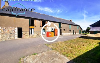Longère à rénover avec un potentiel de 342 m²