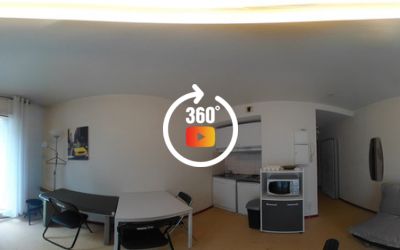 Référence 191 - Studio 1 pièce semi meublé