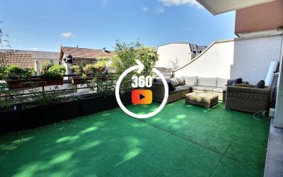 Appartement Terrasse 4 pièces de 78,5m² Antony Centre ville