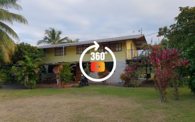 A Vendre bâtiment R+1 de 180M2 sur Terrain de 1618 m2 à Papara
