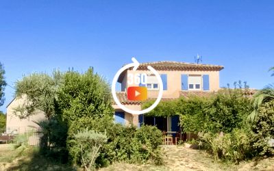Maison d'environ 157m² avec vue imprenable sur le rocher de Roquebrune et terrain de 3000 m²