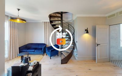 5 étoiles - Hôtel L'incomparable - Chambre Saphyr Duplex