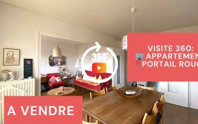 Visite virtuelle: F3 avec balcon et cave au Portail Rouge à Saint-Etienne