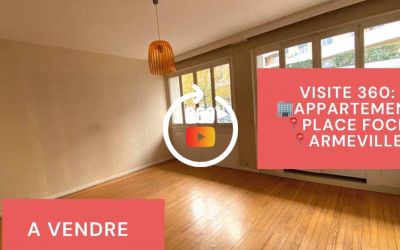Visite virtuelle: F5 avec balcon et cave, poss garage, Place Foch, Saint-etienne