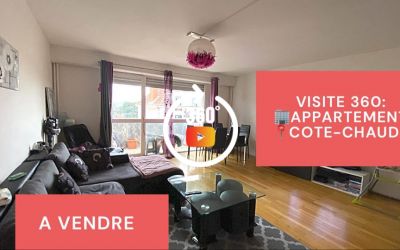 Visite virtuelle: F4 avec balcon, cave et garage, Côte-Chaude-Michon, Saint-Etienne