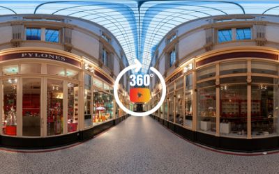 Le Passage Pommeraye à Nantes en 2012