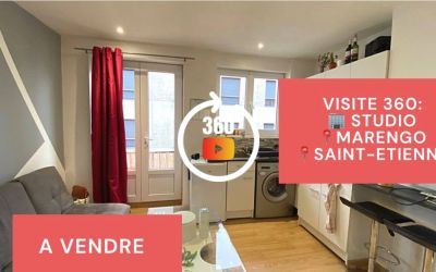 Visite virtuelle: studio, Hyper-Centre Ville de Saint-Etienne