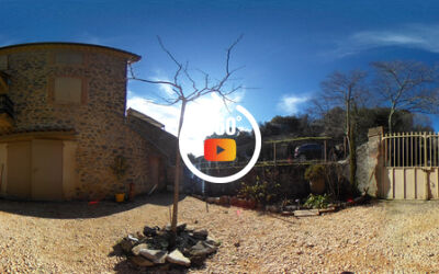 Maison de maître 185 m2, 2440 m2 de terrain. 4 chambres , 7 caves