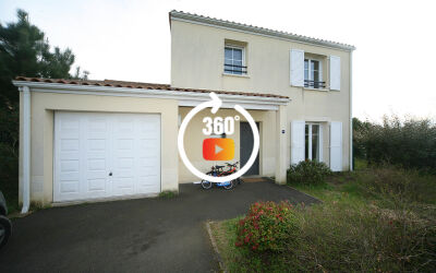 Maison T4 duplex porche Rives d'Arcins