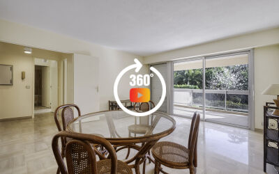 Appartement 2 pièces au calme absolu de 45 m² en rez de jardin