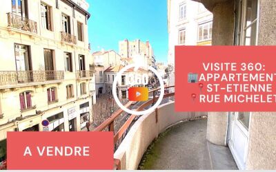 Visite virtuelle: F2\/F3, balcon cave et grenier, Hyper-Centre\/Rue Michelet, Saint-Etienne
