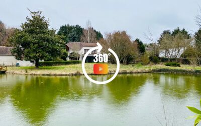 AGREABLE MAISON AVEC ETANG SUR JARDIN DE 1 HA 7